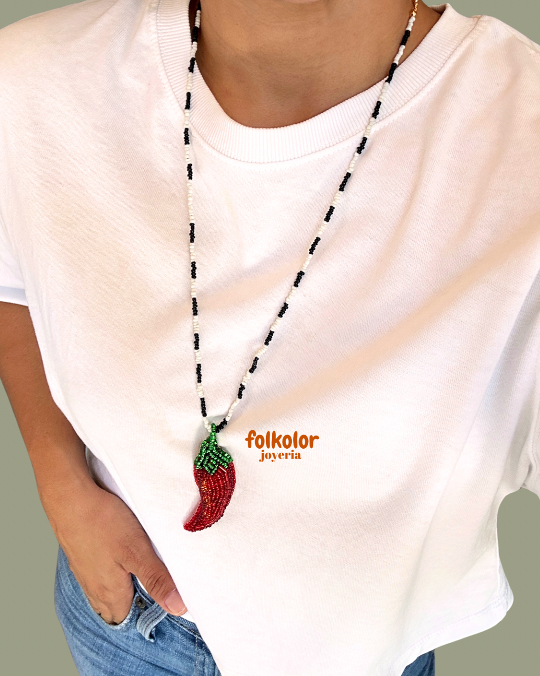 Collar de chile serrano