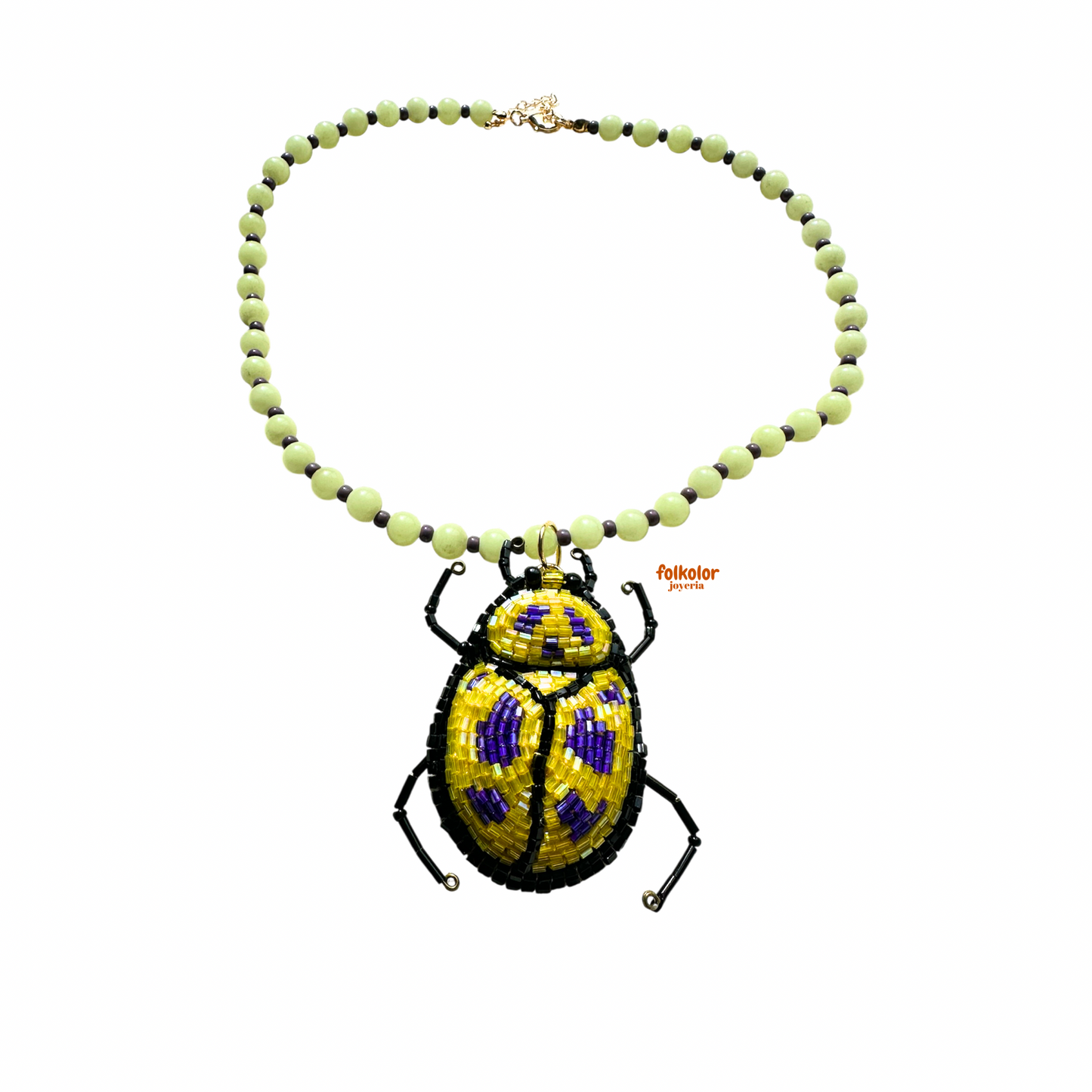 Collar escarabajo