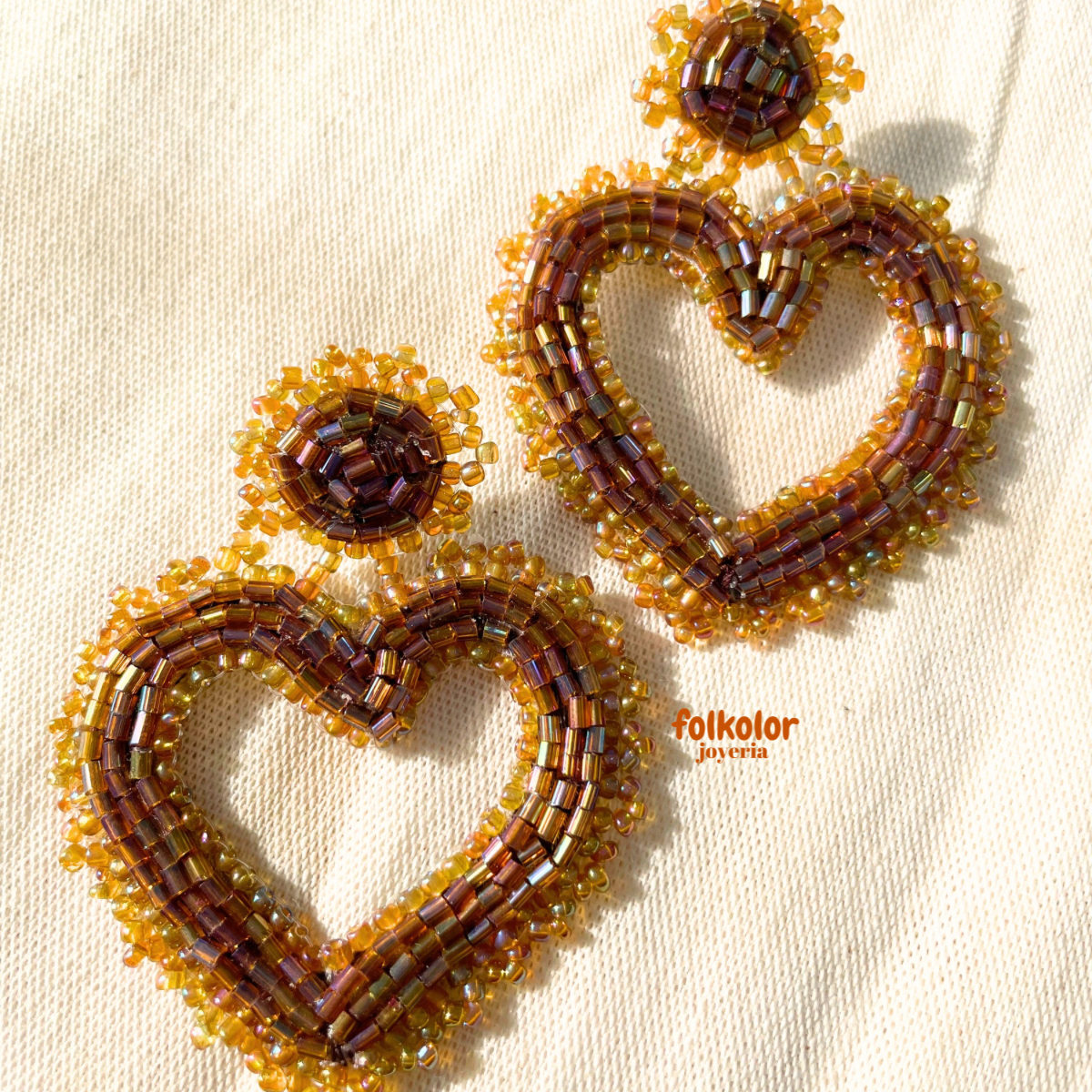 Corazones de canutillo