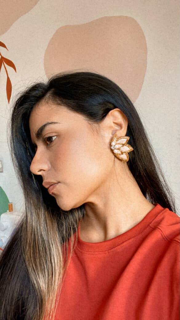 kit de bordado aretes lucy