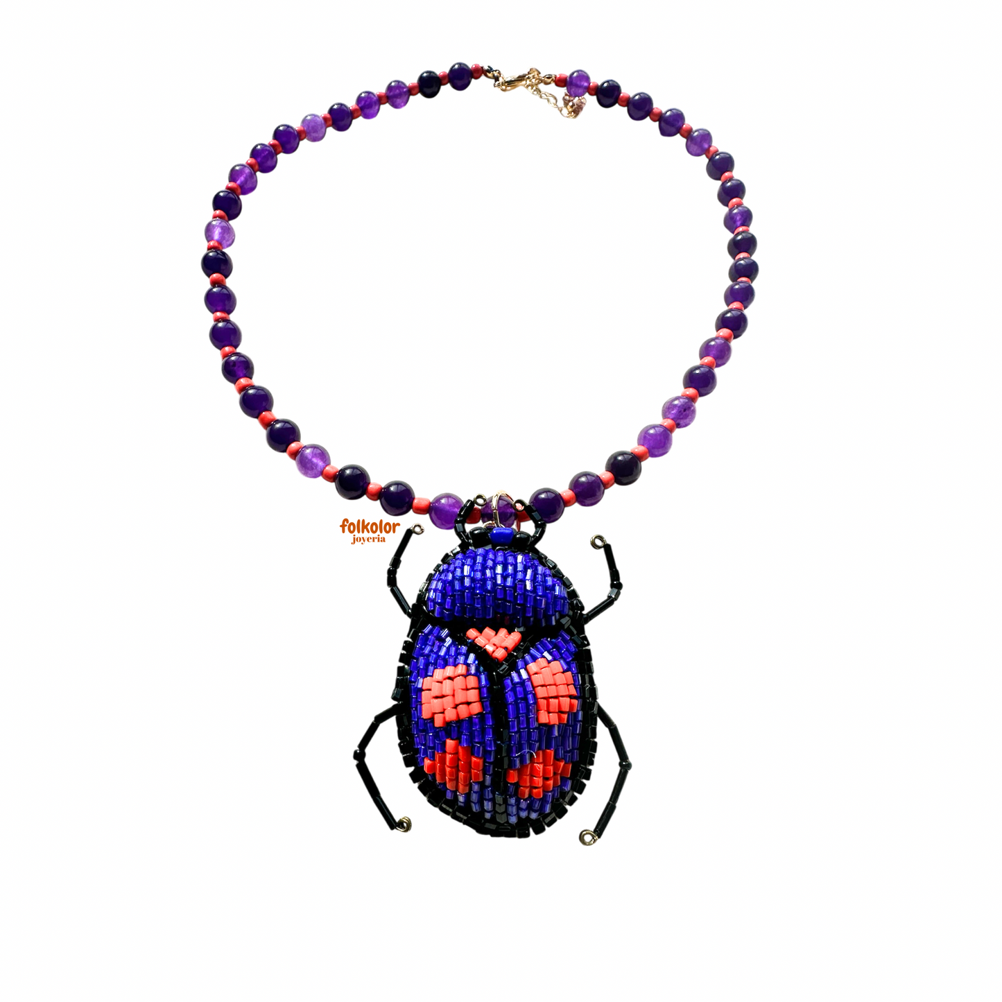 Collar escarabajo