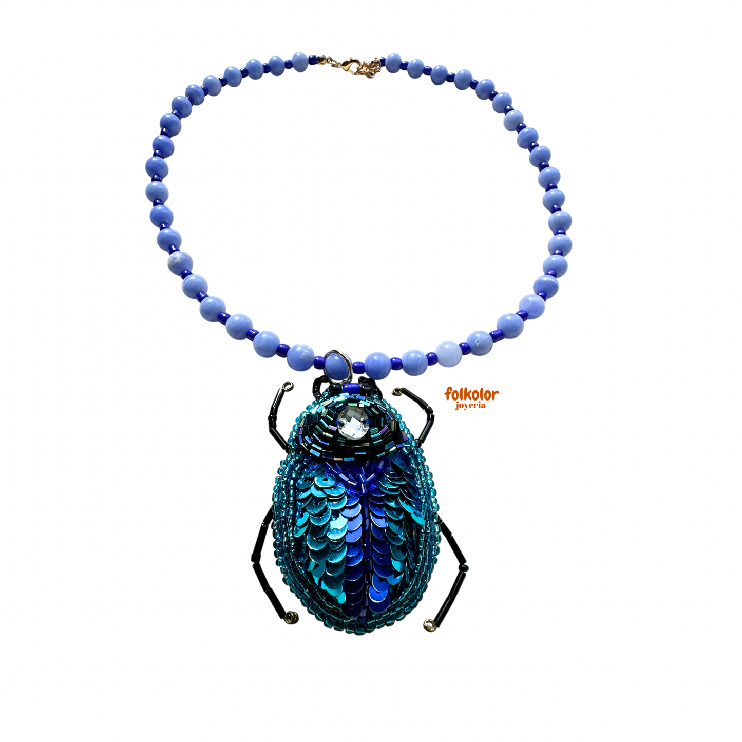 Collar escarabajo