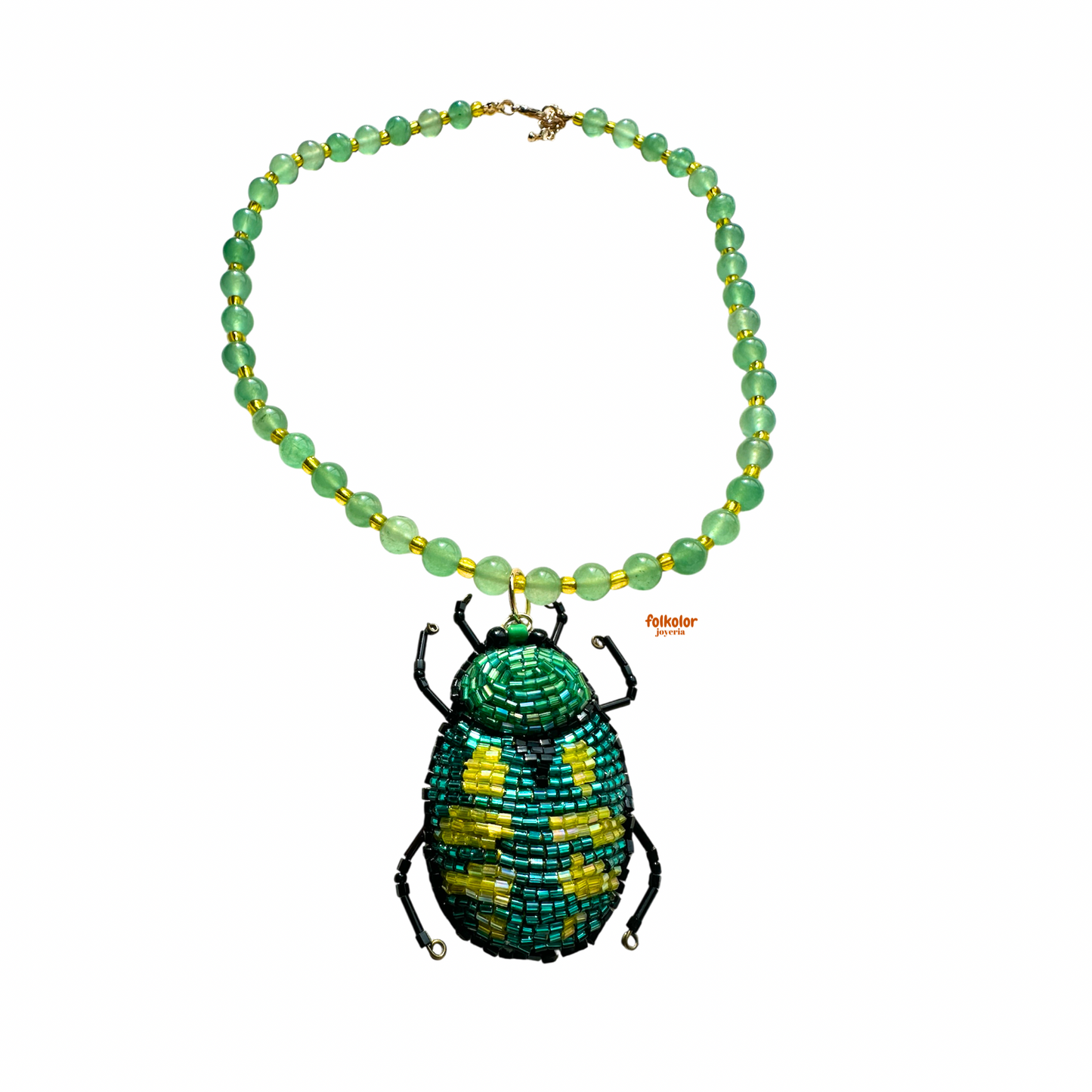 Collar escarabajo